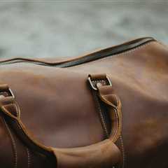 Preserving Elegance: Leather Weekender Care and Maintenance Guide