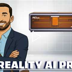 Creality Falcon AI Pro Falcon 20W Laser Engraver & Cutter - Works with 350+ Materials - Smart Camera