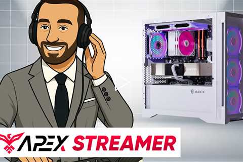 Apex Streamer PC by Apex Gaming PCs, AMD Ryzen 5 5600, Asus B550-F Gaming, Designed by Experts pd