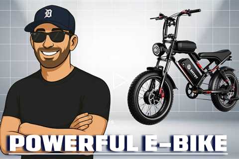 AMYET G60 Electric Bike - 48V, 20Ah Removable Battery, 32mph, Shimano 7 Speed, Dual Shock Absorber