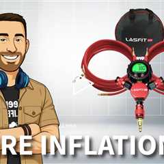 LASFIT H4 4 Tire Inflation Deflation System - Quick Connect Lock-On Air Chucks, Up to 200 Wheelbase