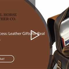 Elevating Success: Leather Gifts for Real Estate Agents