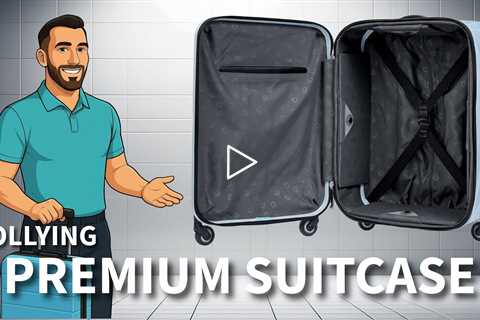 Jollying Pebble Premium Collapsible Suitcases - IPX4 Waterproof, Impact-resistant, Scratch-free