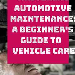 Get a comprehensive guide to vehicle care with The Car Maintenance Handbook for Beginners—perfect..