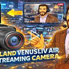 Hollyland VenusLiv Air - 1/1.3 CMOS/F1.05 Custom Lens, 4K 30fps, Built for 24/7 Streaming