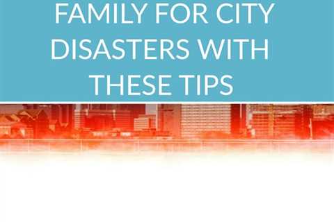 Prepare your urban family for emergencies without panic with the help of this essential survival..