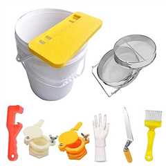 Honey Harvesting Kit with Extractor and Buckets