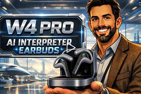 Timekettle W4 Pro AI Interpreter Earbuds - Simultaneous Interpreting, 43 Languages with 96 Accents