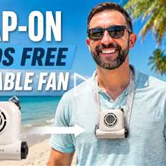 INOKRAFT SWAP ON Hands Free Wearable Fan