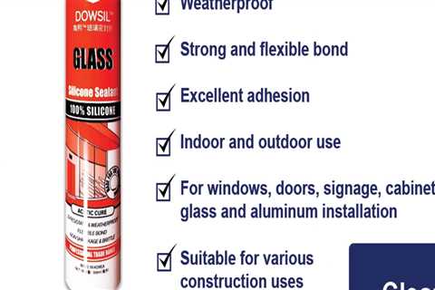 Enhance Your Fine Glassware with Silicone Sealants